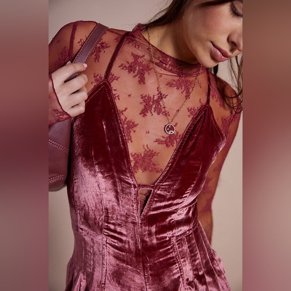 Free People Tops - Free People Lady Lux Layering Top - Holly Berry